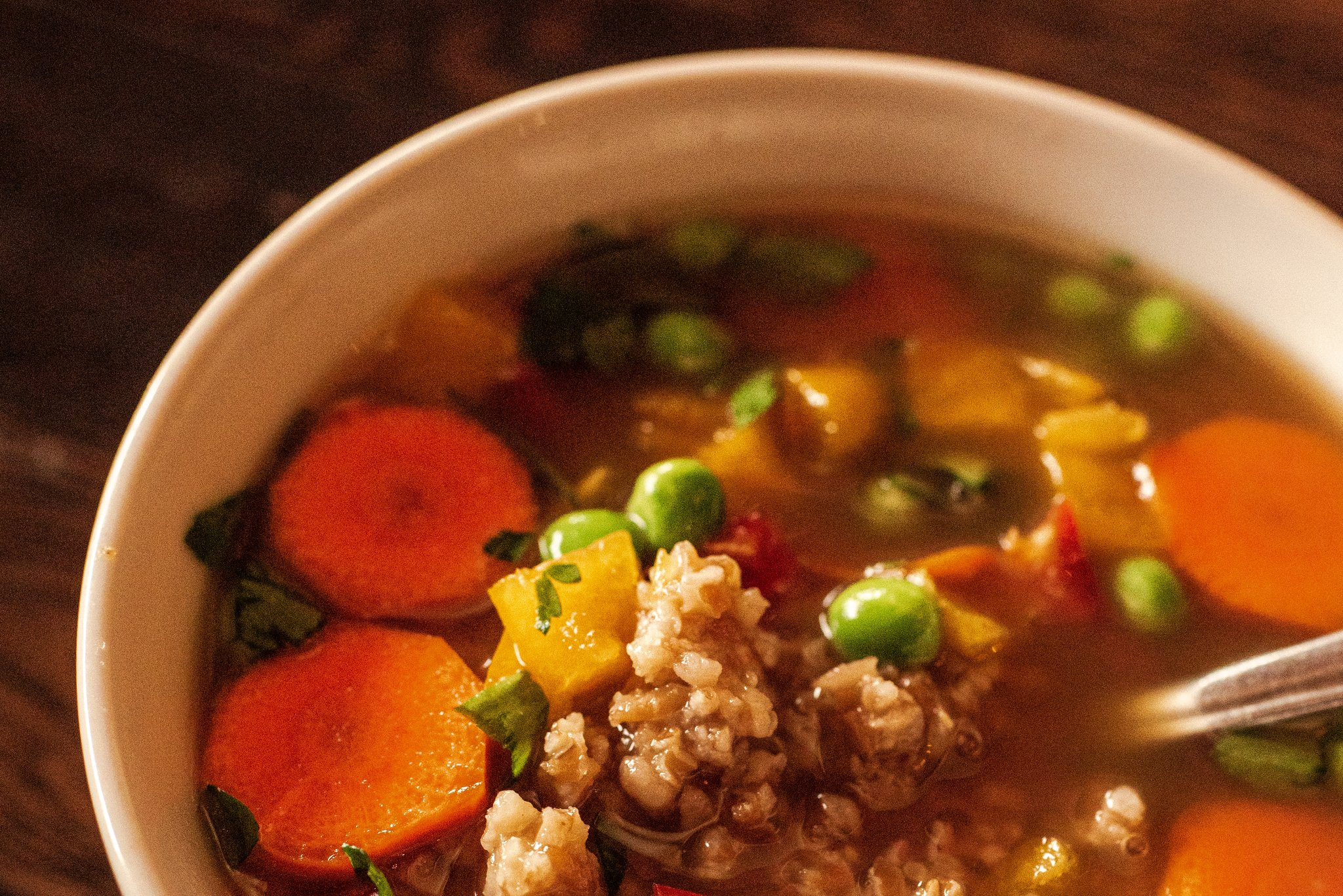 Gruff Hearty Vegetable Soup